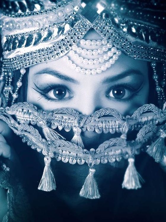 DIY saffron mask Scheherazade recipe