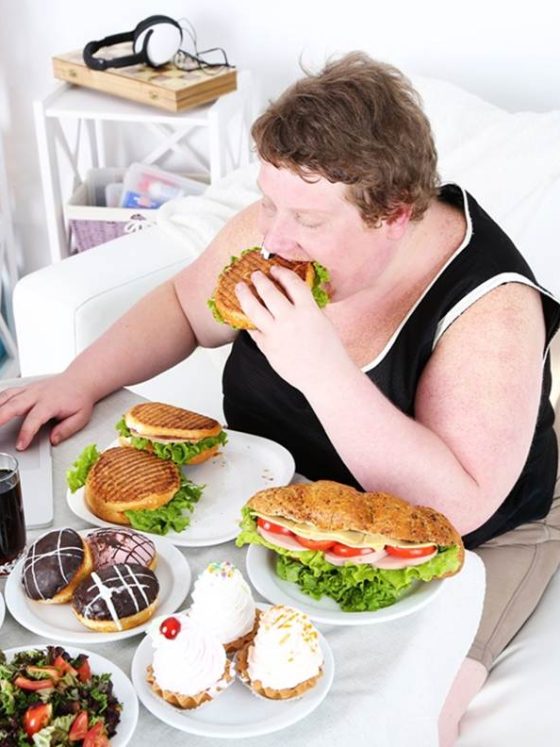 Secrets of female stress-eating